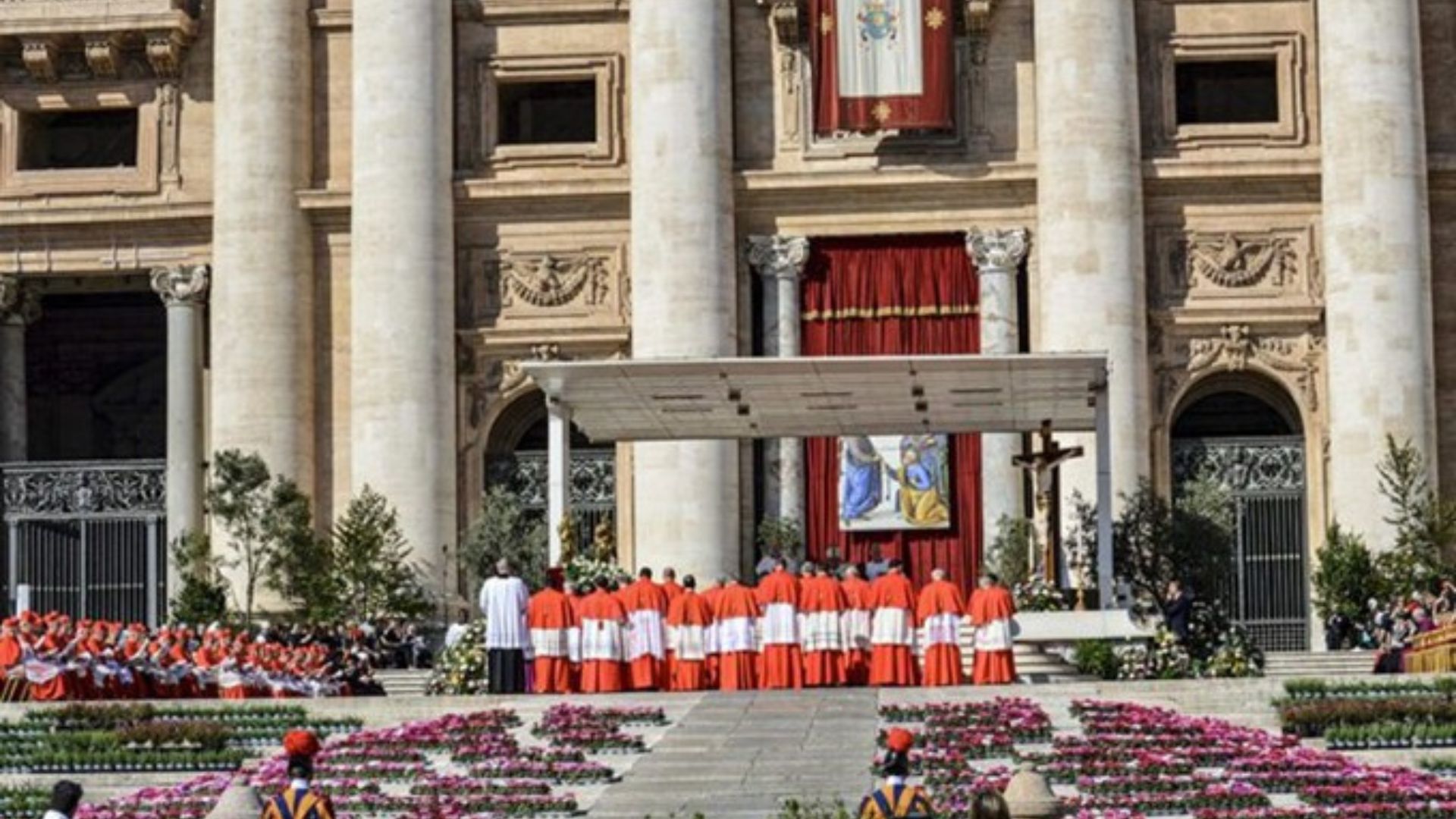 In preghiera per il Conclave